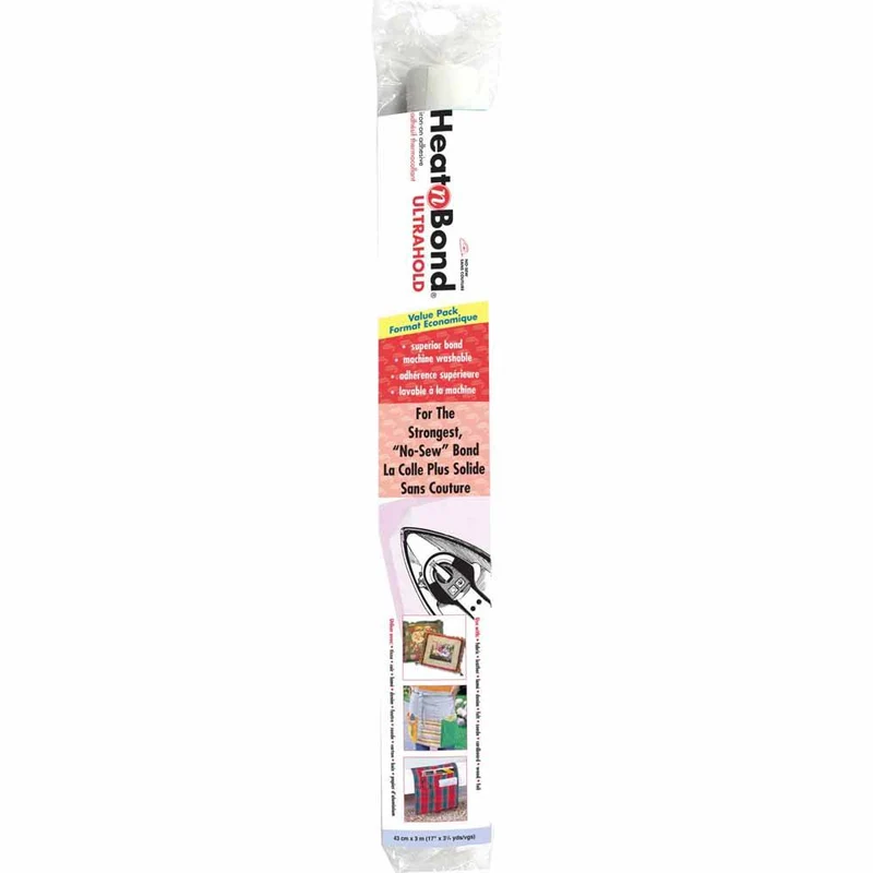 HeatnBond Ultrahold | Adhésif thermocollant sans couture | 43 cm × 3 m