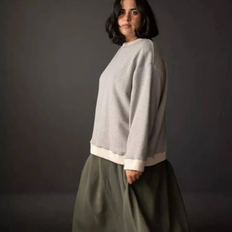 PATRON DE COUTURE PDF | Sweatshirt Sidney | Merchant & Mills | UK 18–28 | UNISEXE