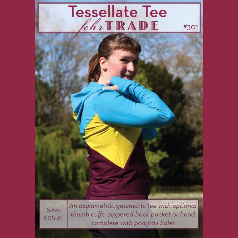 PATRON DE COUTURE PDF | T-shirt Tessellate | Fehr Trade