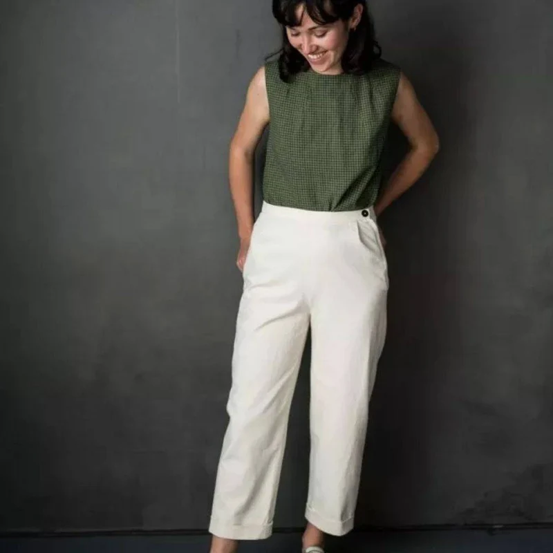 PATRON DE COUTURE PDF | Pantalon Eve | Merchant & Mills | UK 6–18