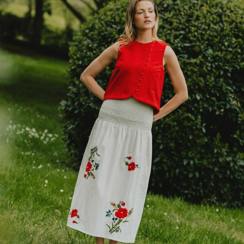 PATRON DE COUTURE PDF | Jupe froncée Hortense | Maéli Paris | FRANÇAIS SEULEMENT