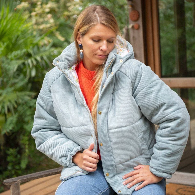 PATRON DE COUTURE PDF | Manteau matelassé Coline | Maéli Paris | FRANÇAIS SEULEMENT
