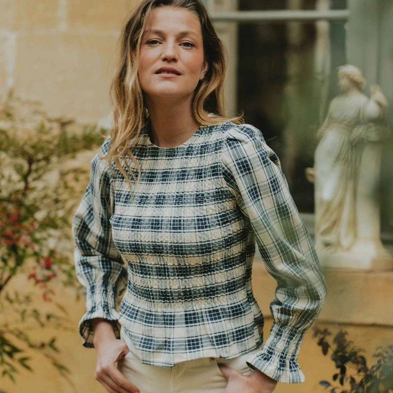 PATRON DE COUTURE PDF | Haut froncé Hortense | Maéli Paris | FRANÇAIS SEULEMENT