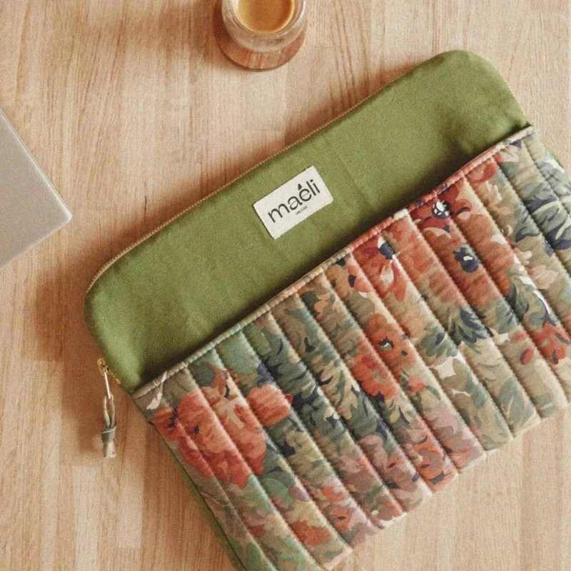 PATRON DE COUTURE PDF | Housse pour ordinateur portable Rosie | Maéli Paris | FRANÇAIS SEULEMENT | A4 SEULEMENT