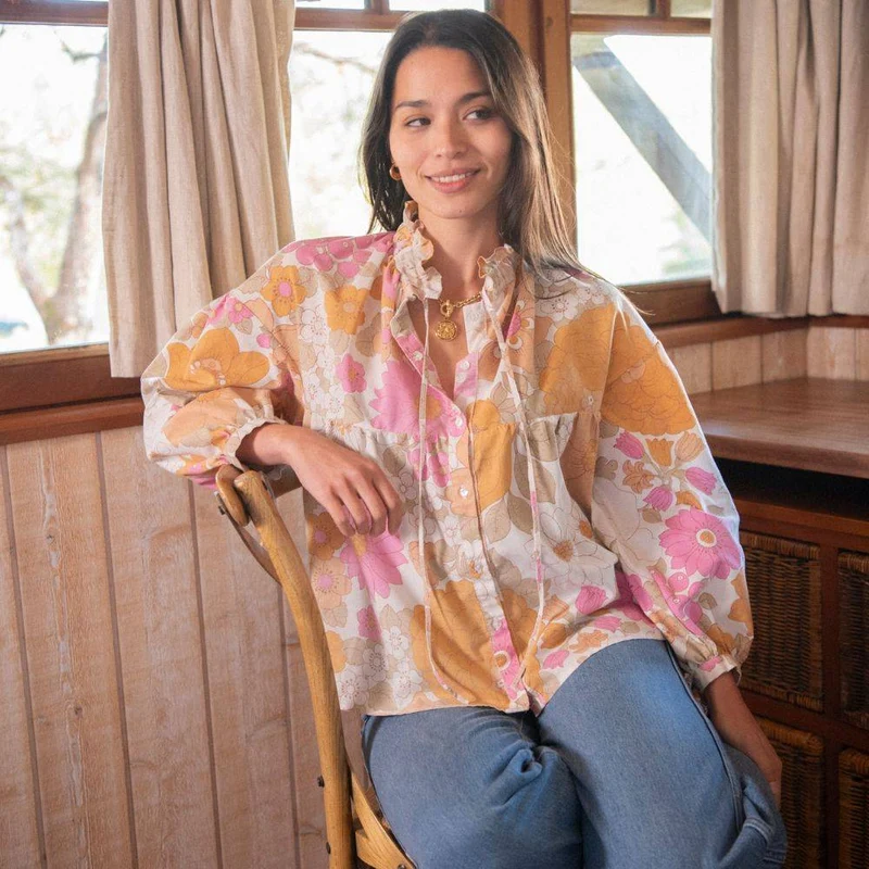 PATRON DE COUTURE PDF | Blouse & Robe Louise | Maéli Paris | BILINGUE (FR / EN)