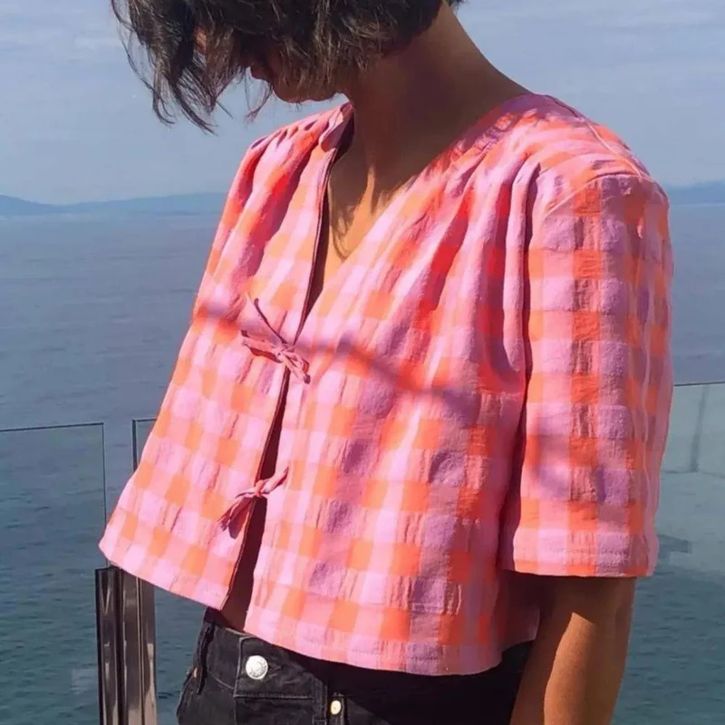 PATRON DE COUTURE PDF | Blouse Nouée Sacha | Maéli Paris | FRANÇAIS SEULEMENT