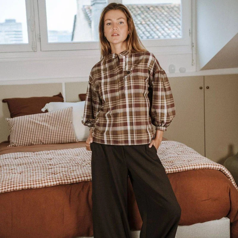 PATRON DE COUTURE PDF | Blouse Marion | Maéli Paris | BILINGUE (FR / EN)
