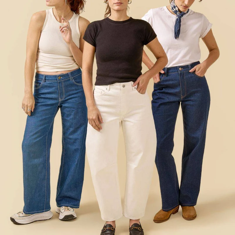 PATRON DE COUTURE PDF | Jeans Frank | Closet Core | BILINGUE (EN / FR)