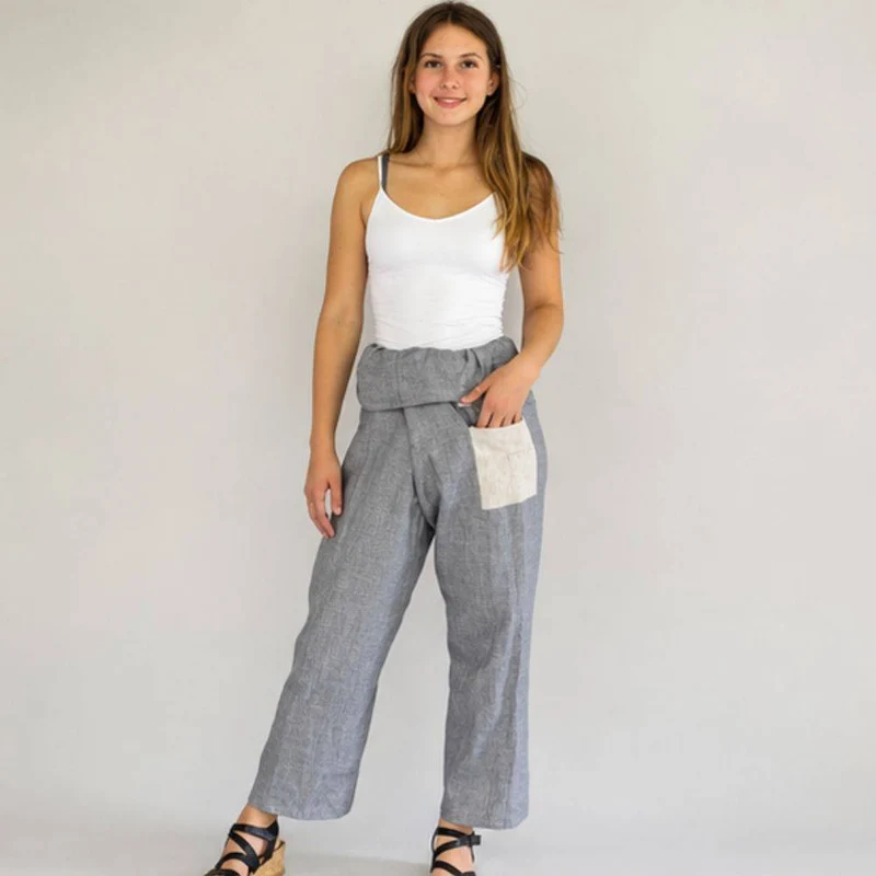 PATRON DE COUTURE PDF | 161 Pantalon de pêcheur thaïlandais | Folkwear | UNISEXE