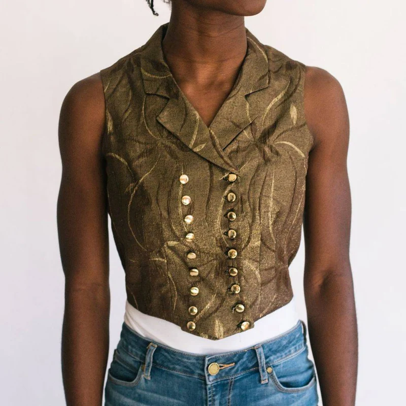PATRON DE COUTURE PDF | 222 Gilets vintage | Folkwear | UNISEXE
