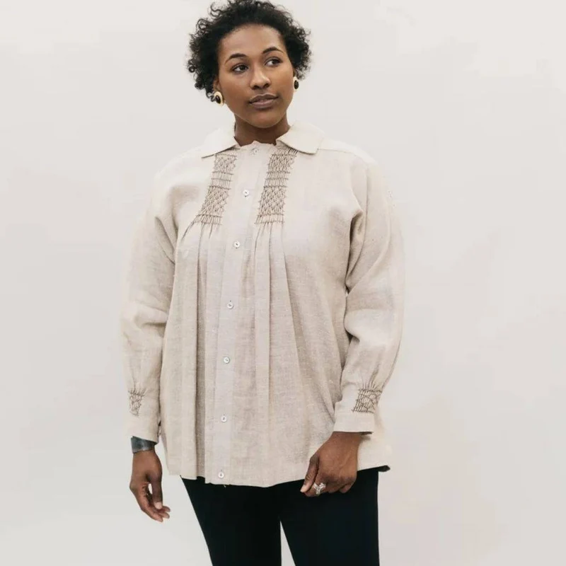 PATRON DE COUTURE PDF | 221 Sarrau anglais | Folkwear | UNISEXE