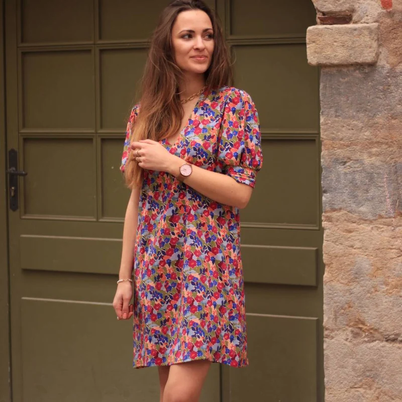 PATRON DE COUTURE PDF | Robe Calie | Cha’Coud | FRANÇAIS SEULEMENT
