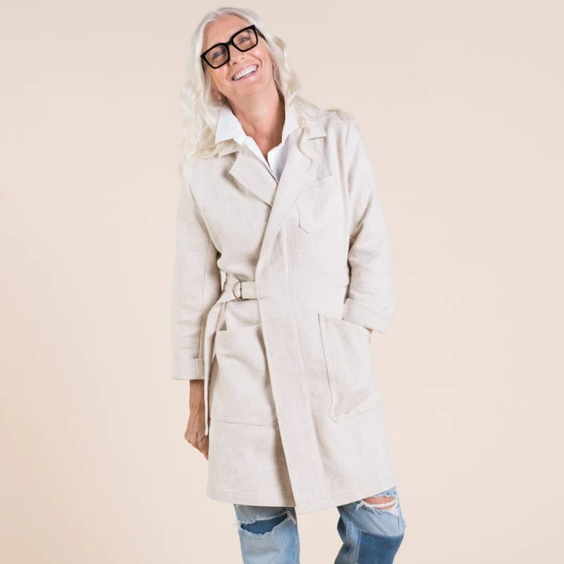 PATRON DE COUTURE PDF | Veste Sienna Maker | Closet Core | BILINGUE (FR/EN)