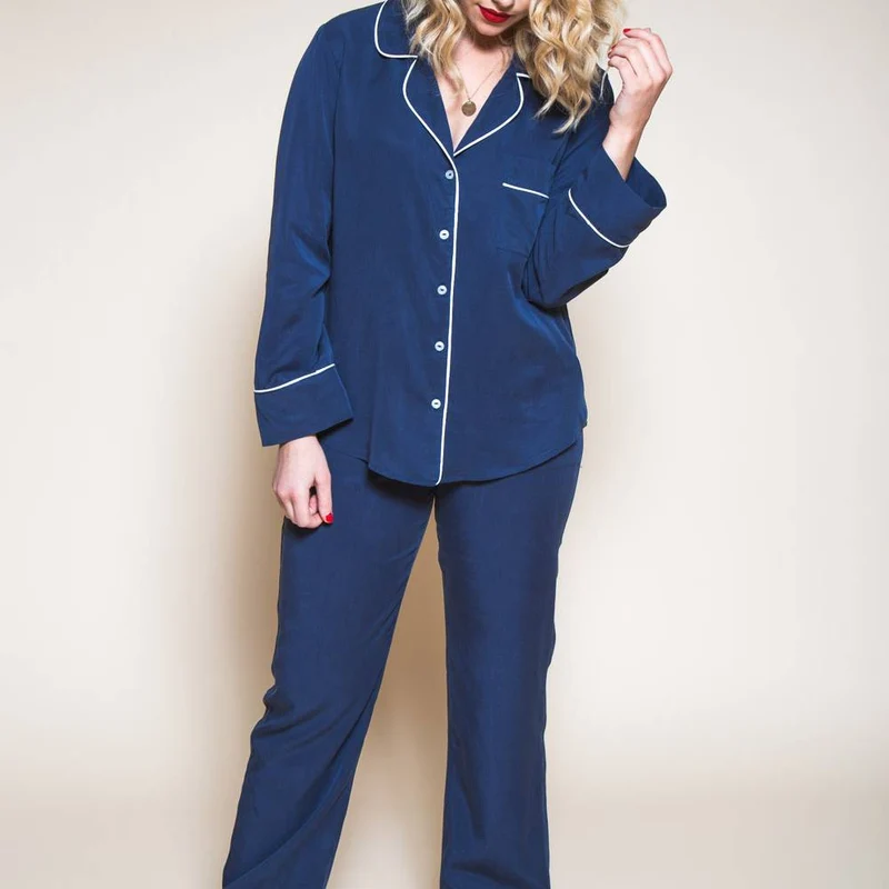 PATRON DE COUTURE PDF | Pyjama Carolyn | Closet Core | BILINGUE (FR/EN)