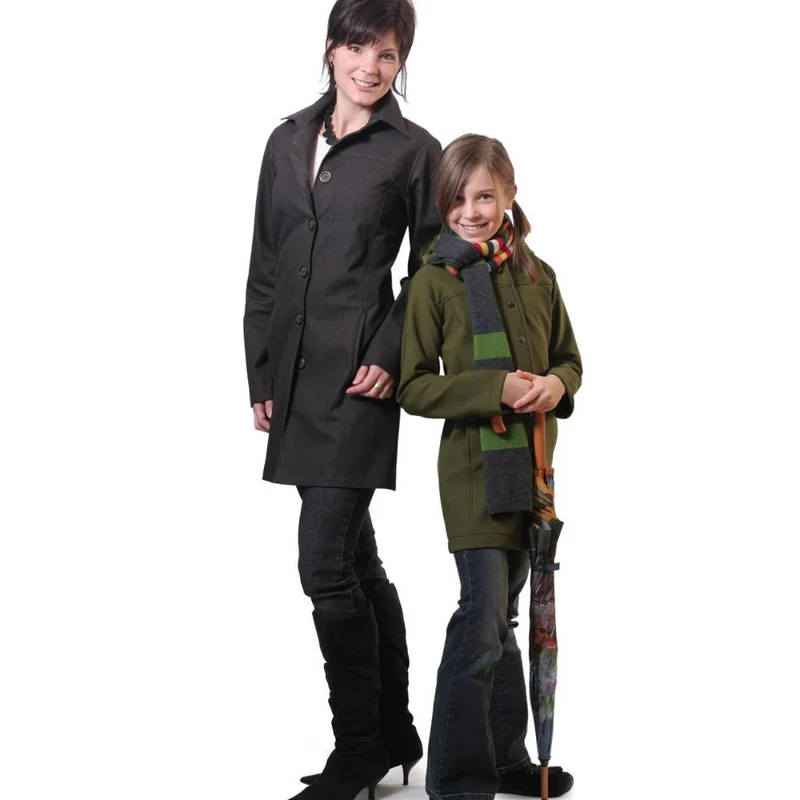 PDF PATRON DE COUTURE | 2680 | Manteau trois-quarts | Jalie | BILINGUE (FR/EN)