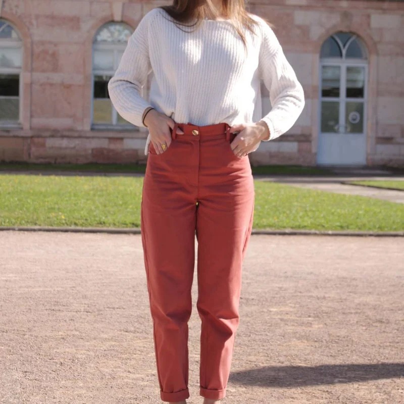 PATRON DE COUTURE PDF | Pantalon Jade | Cha’Coud | BILINGUE (FR/EN)