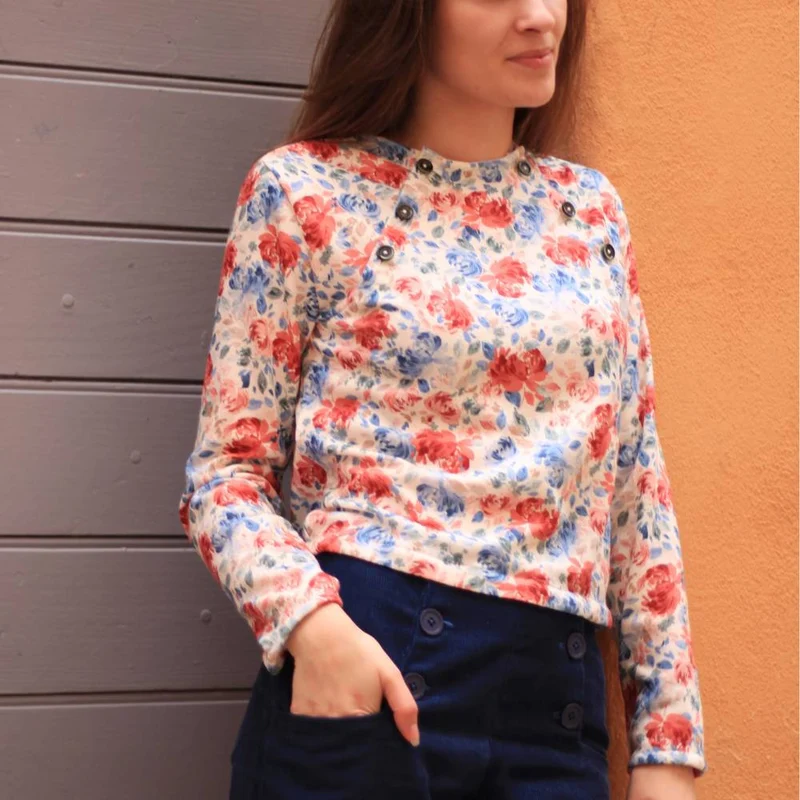 Patron de couture PDF | Pull Oria | Cha'Coud | BILINGUE (FR/EN)