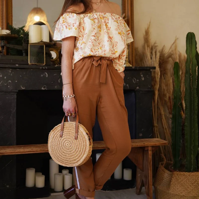 PATRON DE COUTURE PDF | Pantalon Adèle | Cha’Coud | FRANÇAIS UNIQUEMENT
