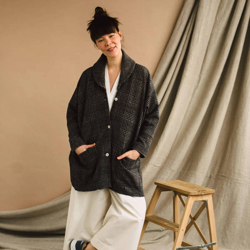 PATRON DE COUTURE PDF | Manteau ZW | Birgitta Helmersson | FORMAT A4 UNIQUEMENT