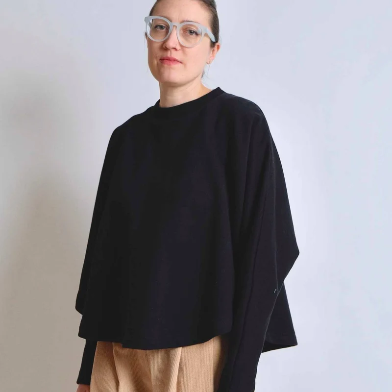 PATRON DE COUTURE PDF | Pull zéro déchet | Birgitta Helmersson | A4 SEULEMENT