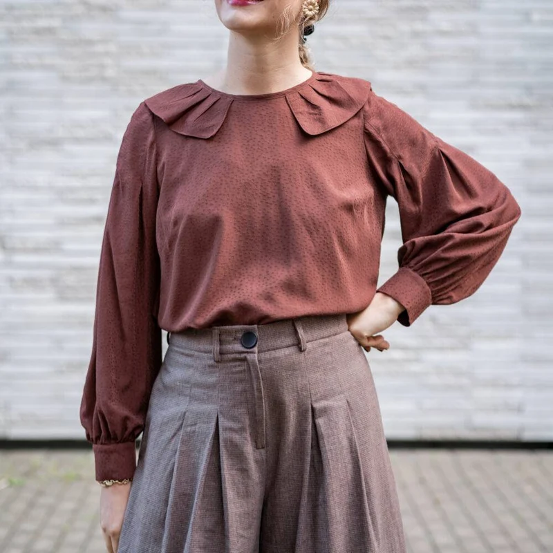 Patron de couture PDF | Blouse Oyana | Atelier Brizane | Fançais Seulement