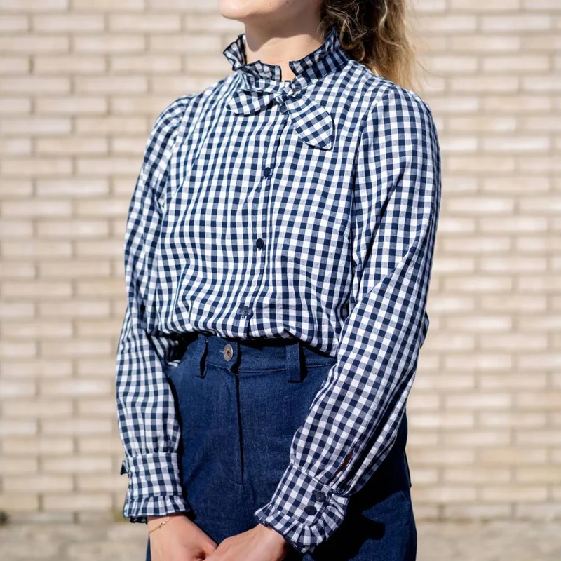 Patron de couture PDF | Blouse Enoé | Atelier Brizane | Fançais Seulement