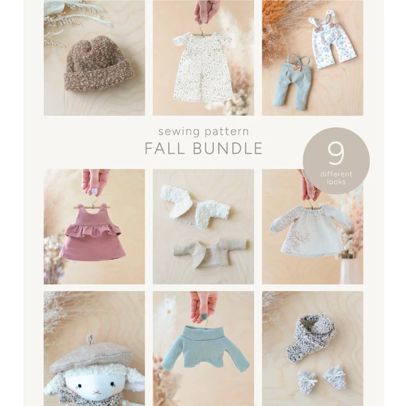 Patron de couture PDF | Tenues d'automne | Mes Petites Lunes