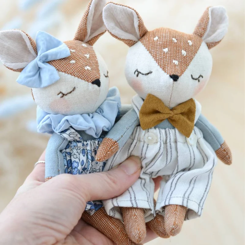 Patron de couture PDF | Mini poupée cerf | Mes Petites Lunes