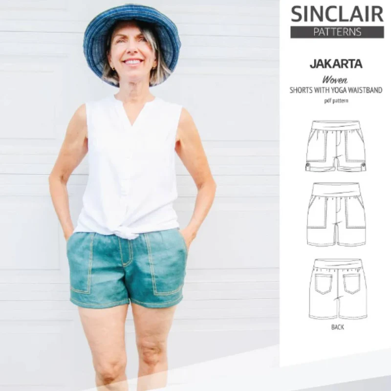 Patron de couture PDF | Short Jakarta | SINCLAIR