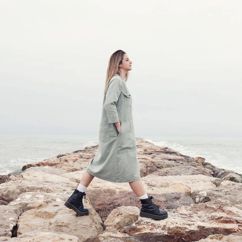 PATRON DE COUTURE PDF | Robe Calvari | Pauline Alice | TRILINGUE (EN/FR/ES)