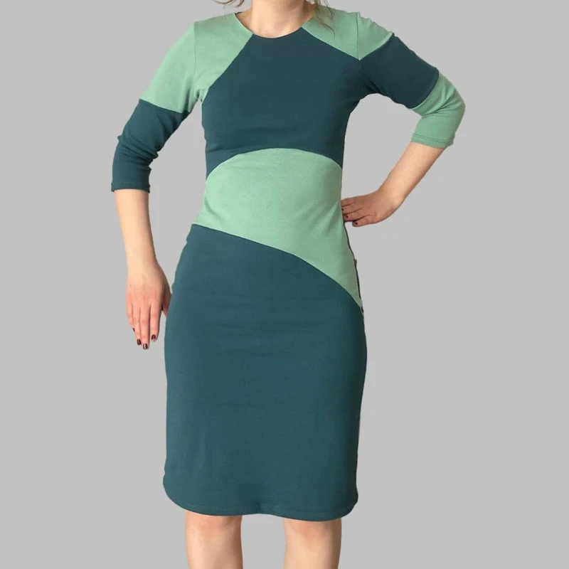 Patron de couture PDF | Robe Flöde | Ploen Patterns