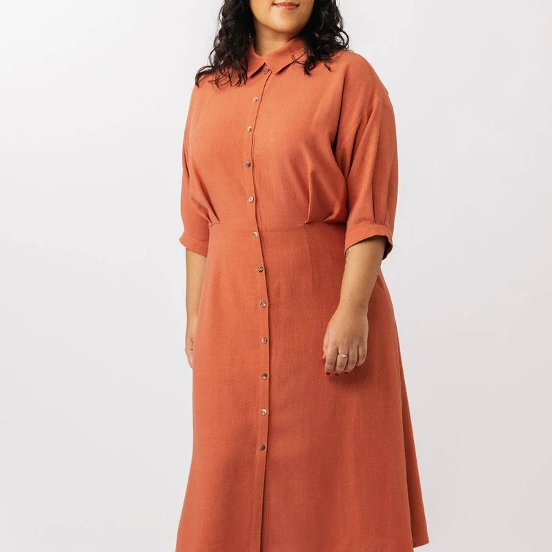 PATRON DE COUTURE PDF | Chemise et robe-chemise Silmu | Named Clothing