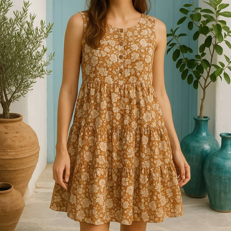 PATRON DE COUTURE PDF | Robe et Haut Sorolla | Les Patronnes | BILINGUE (FR/EN)
