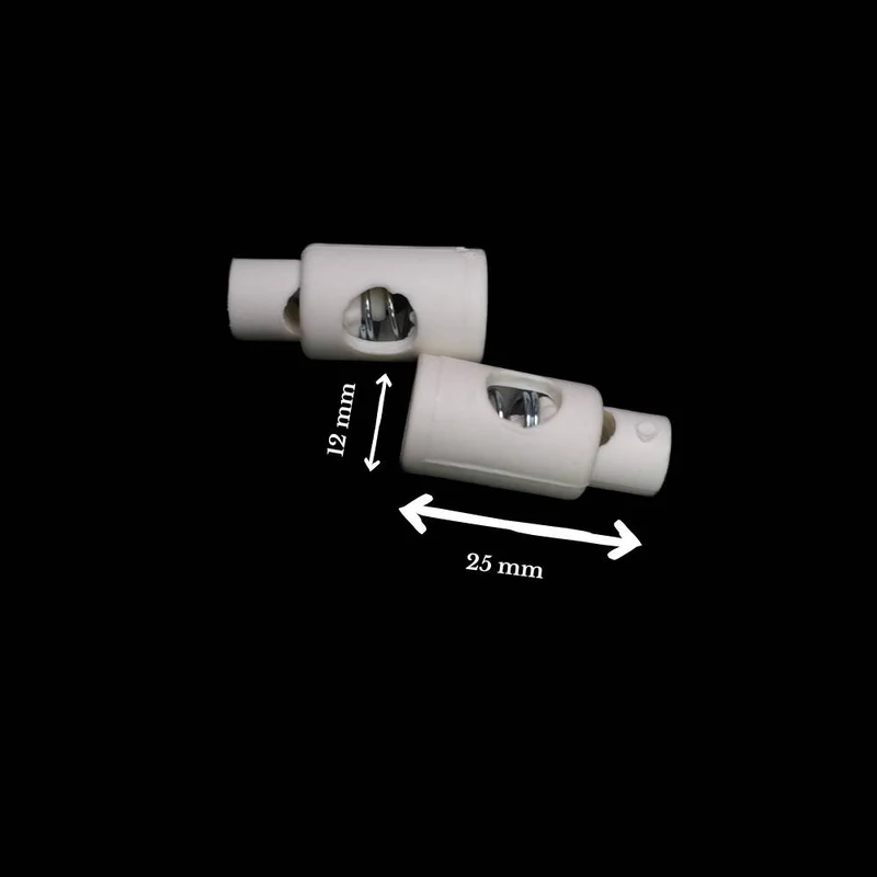 Bloque-cordon | Blanc | 8 mm