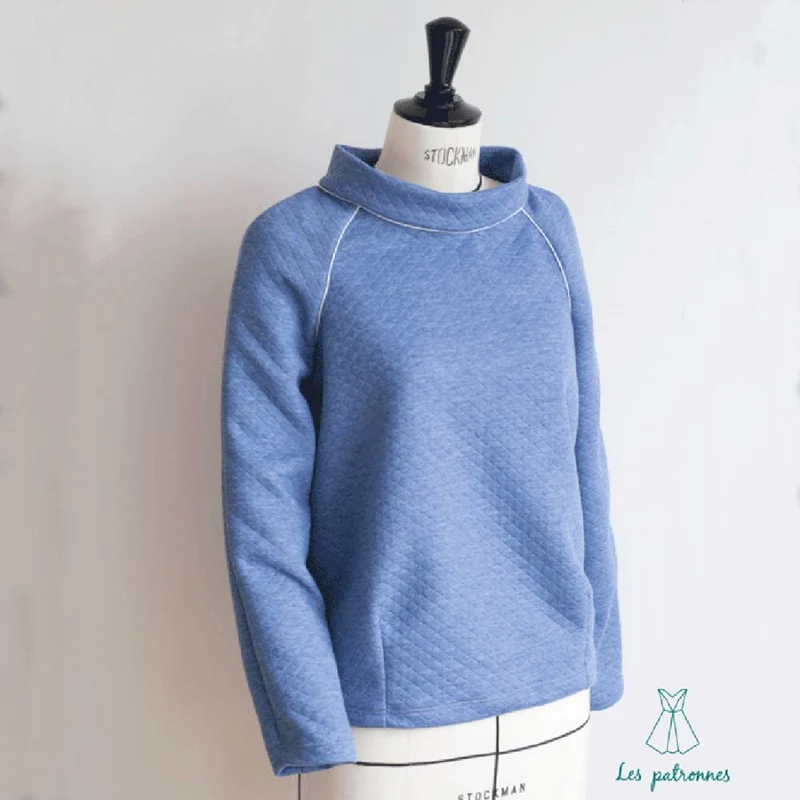 PATRON DE COUTURE PDF | Chandail Niki | Les Patronnes | BILINGUE ( FR/EN )
