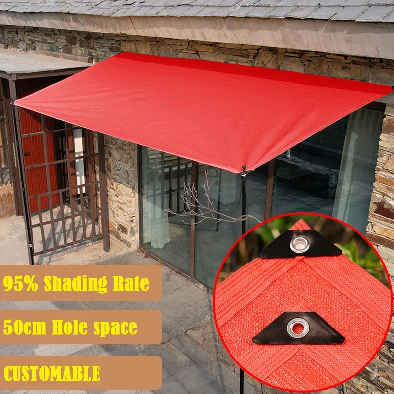 Voile d'ombrage rectangulaire anti-UV 90-95% pour terrasse, balcon et jardin - Protection solaire durable