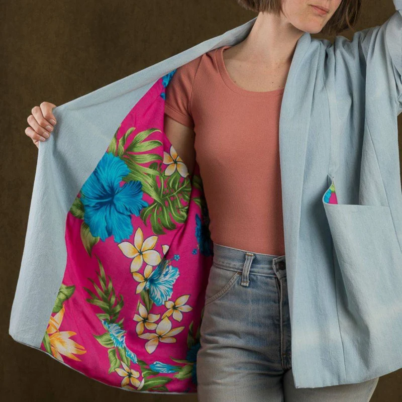 PATRON DE COUTURE PDF | Veste Pekka | Ready to Sew | TRILINGUE (FR / EN / ES)