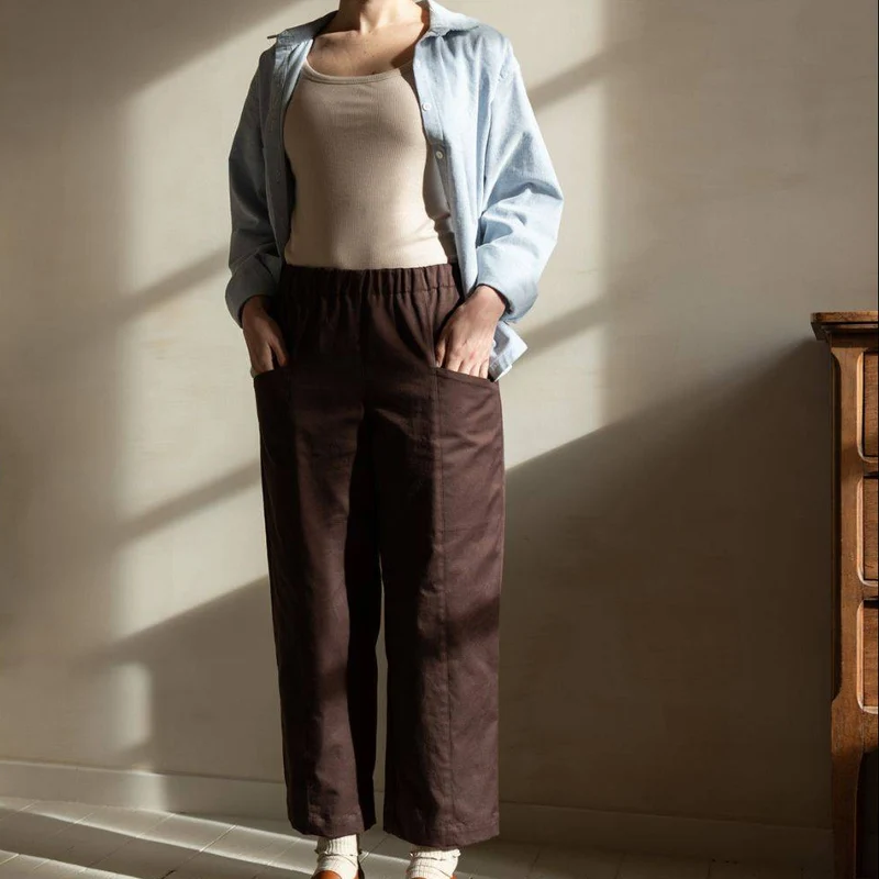PATRON DE COUTURE PDF | Pantalon Émile | Ready to Sew | BILINGUE (FR / EN)