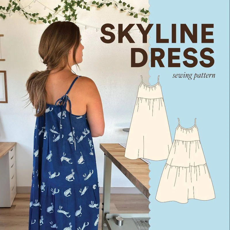 PATRON DE COUTURE PDF | Robe Skyline | Syd Graham