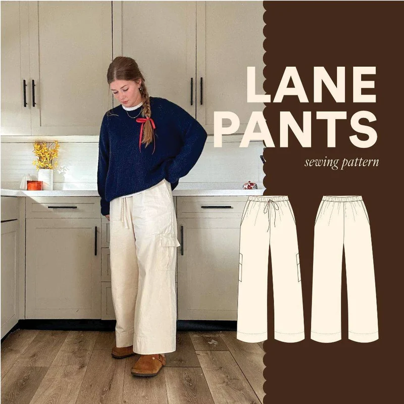 PATRON DE COUTURE PDF | Pantalon Lane | Syd Graham