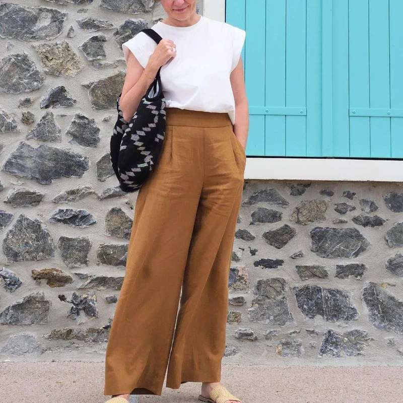 PATRON DE COUTURE PDF | Pantalon Orel | Dress Your Body | BILINGUE (FR/EN)