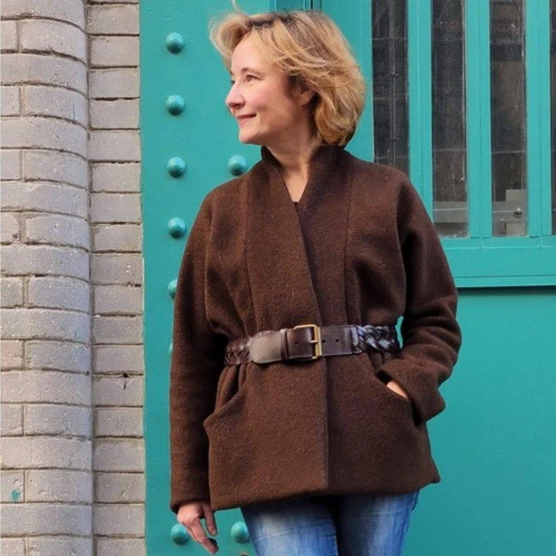 PATRON DE COUTURE PDF | Manteau Courtney | Dress Your Body | BILINGUE (FR/EN)