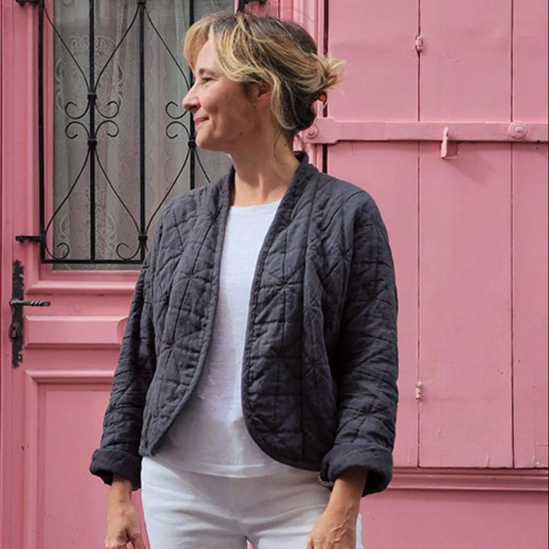 PATRON DE COUTURE PDF | Veste Tina | Dress Your Body | BILINGUE (FR/EN)