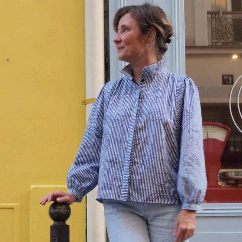 PATRON DE COUTURE PDF | Chemisier et robe Karma | Dress Your Body | BILINGUE (FR/EN)