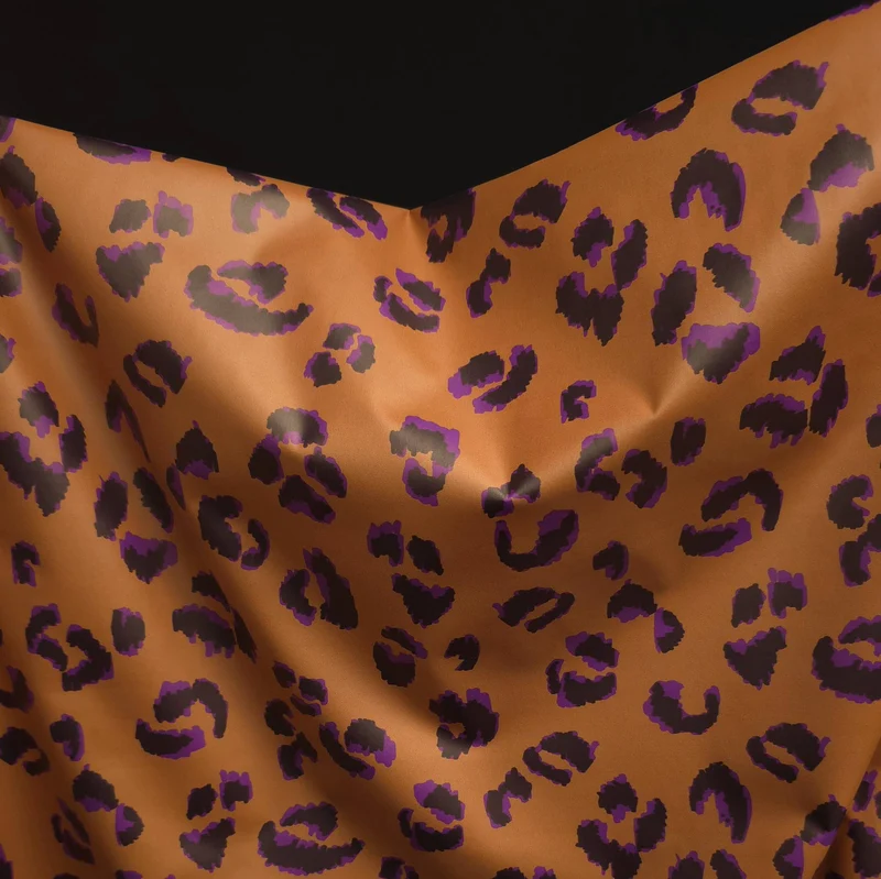 Tissu imperméable | Imprimé léopard abstrait | Certifié OEKO-TEX®