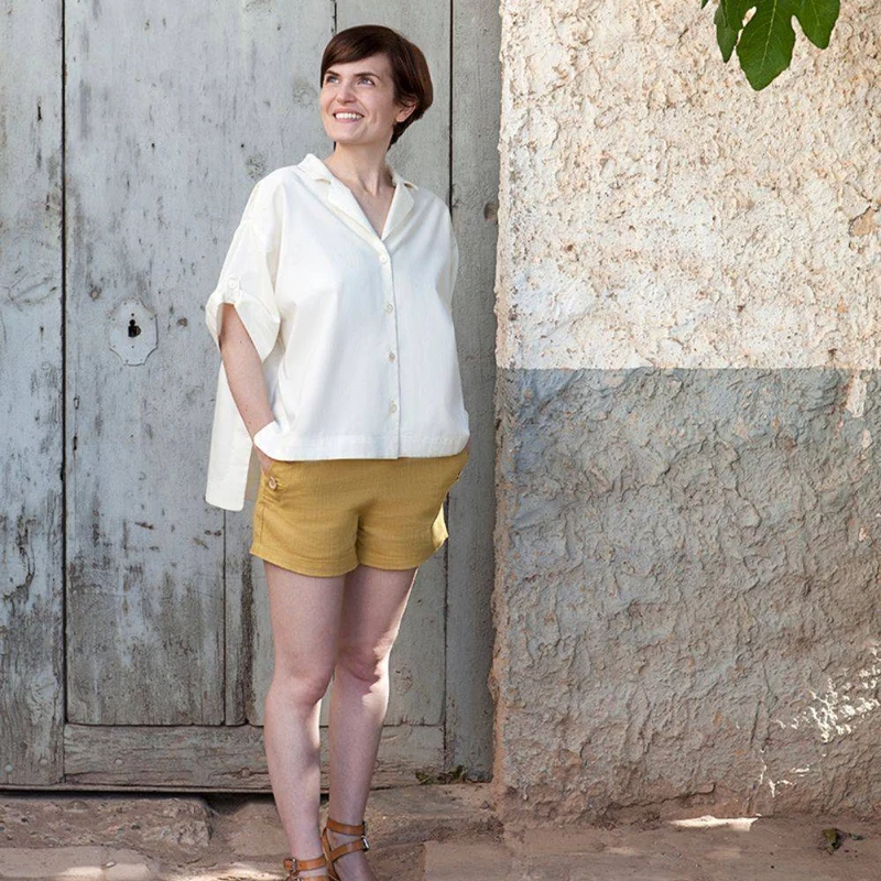 PATRON DE COUTURE PDF | Pantalon et short Romero | Pauline Alice | TRILINGUE (AN/FR/ES)