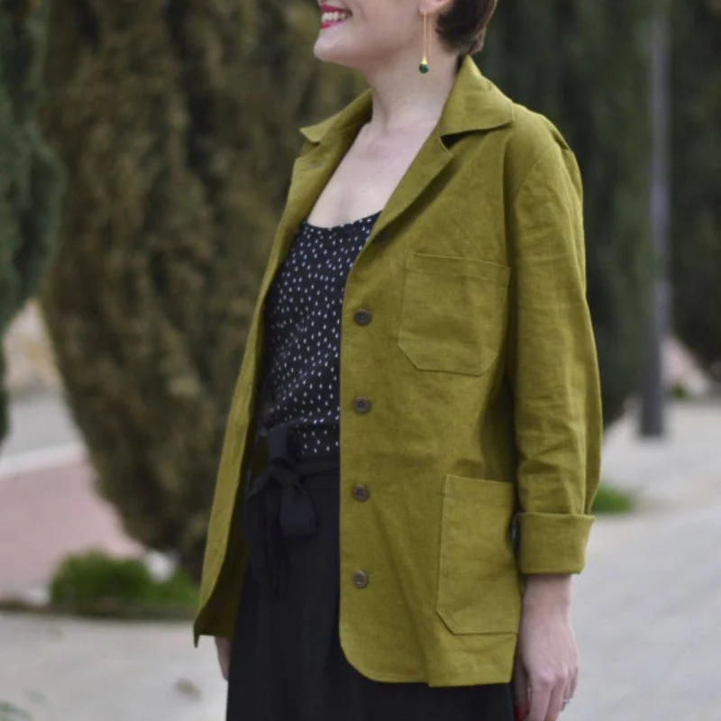 PATRON DE COUTURE PDF | Veste Tello | Pauline Alice | TRILINGUE (AN/FR/ES)