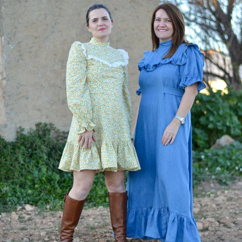 PATRON DE COUTURE PDF | Robe & Blouse Sorolla | Pauline Alice | TRILINGUE (FR/EN/ES)