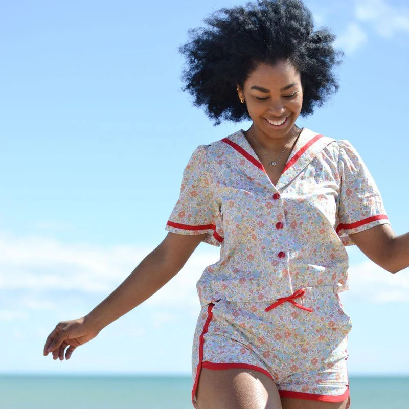 PATRON DE COUTURE PDF | Ensemble Nautic | Pauline Alice | TRILINGUE (FR/EN/ES)