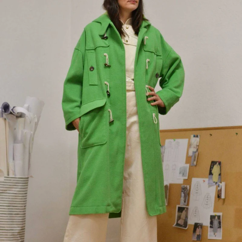 PATRON DE COUTURE PDF | Manteau Duffel Vents | Pauline Alice | TRILINGUE (FR/EN/ES) | UNISEXE